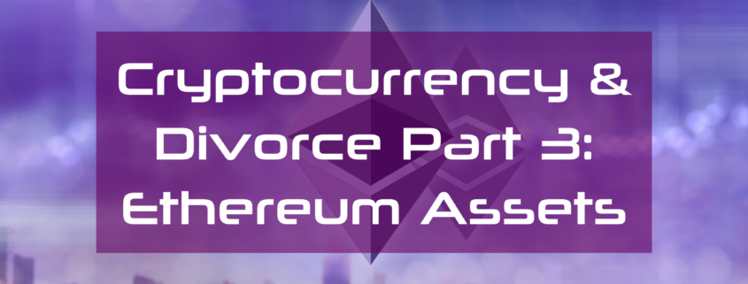 ETHEREUM AND DIVORCE