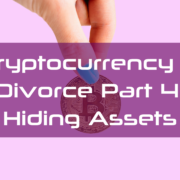 Cryptocurrency and divorce