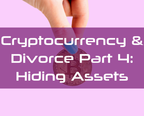 Cryptocurrency and divorce