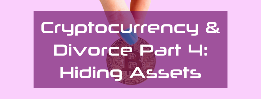 Cryptocurrency and divorce