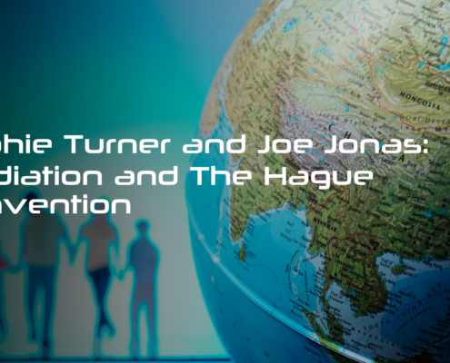 Sophie Turner and Joe Jonas Mediation and The Hague Convention Attorney