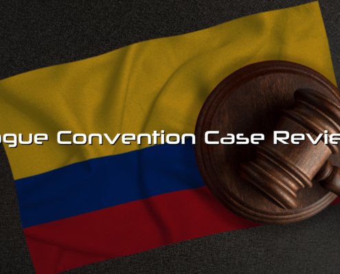 Hague Convention Lawyer USA Colombia